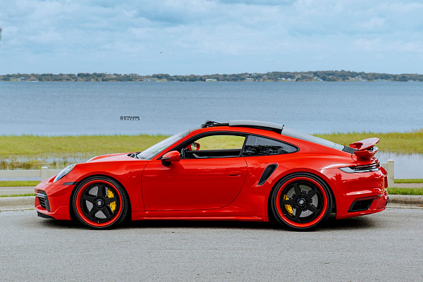 Фото дисков Strasse Wheels S5 Track Другой цвет на Porsche 911 VIII