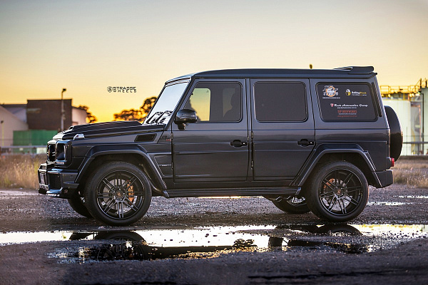 Фото дисков Strasse Wheels S8 Deep Concave Другой цвет на Mercedes-Benz G-Class II