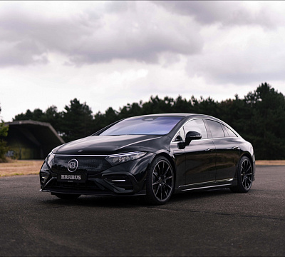 Фото дисков BRABUS Monoblock Z (Platinum Edition) на Mercedes-Benz EQS