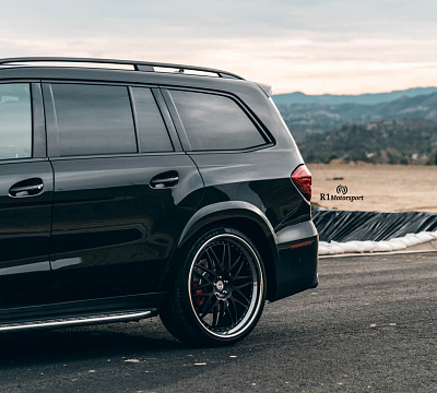 Фото дисков HRE 540C на Mercedes-Benz GLS (X166)