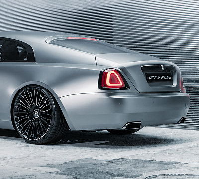 Фото дисков Brixton Forged LX01 на Rolls-Royce Wraith