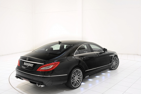 Фото дисков BRABUS Monoblock F Глянцевый графит на Mercedes-Benz CLS (C218)