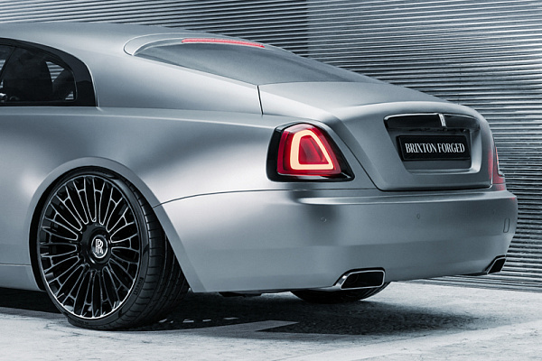 Фото дисков Brixton Forged LX01 Алмазная проточка на Rolls-Royce Wraith