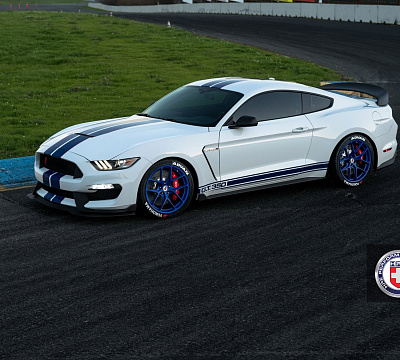 Фото дисков HRE R101 на Ford Mustang VI