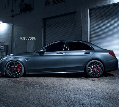 Фото дисков Strasse Wheels SM7T Deep Concave на Mercedes-Benz C-Class (W205)
