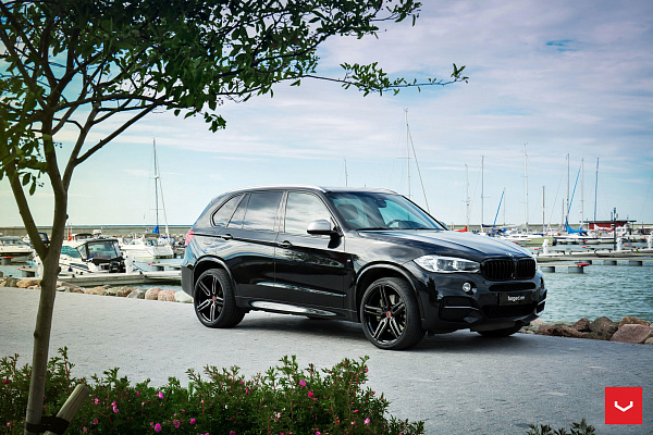 Фото дисков Vossen HF-1 Алмазная проточка на BMW X5/X5 M (F15/F85)