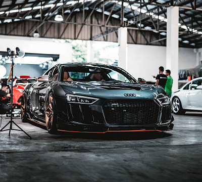 Фото дисков Brixton Forged PF9 на Audi R8 (4S)