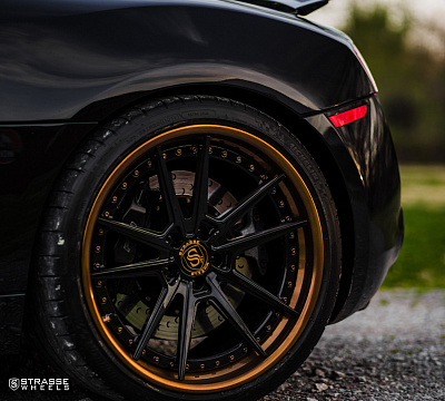 Фото дисков Strasse Wheels SV1 Deep Concave FS на Audi R8 (Typ 42)
