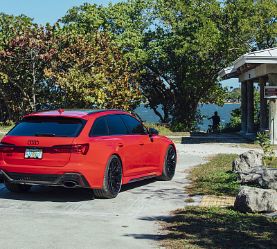 Фото дисков Vossen HF-2 на Audi A/RS 6 (C8)