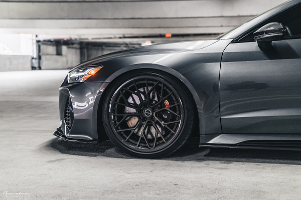 Фото дисков Brixton Forged PF10 Сатиновая темная бронза на Audi A/RS 7 (4K)