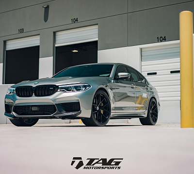 Фото дисков HRE P101 на BMW 5/M5 (G30/F90)