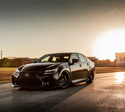 Фото дисков Vossen HF-3 на Lexus GS IV