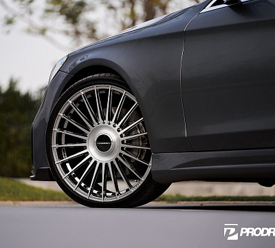 Фото дисков Vossen HF-8 на Mercedes-Benz S-Class (W222, C217)