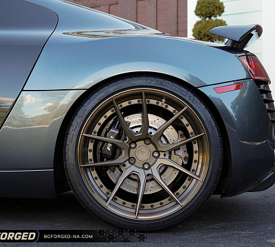 Фото дисков BC Forged HCA162 на Audi R8 (Typ 42)