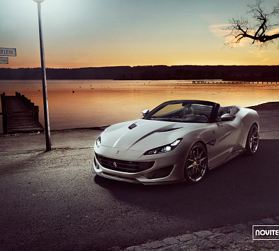 Фото дисков NOVITEC NF8 на Ferrari Portofino