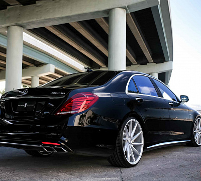 Фото дисков Vossen CVT на Mercedes-Benz S-Class (W222, C217)