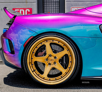 Фото дисков Strasse Wheels SV5 Deep Concave Duoblock на McLaren 650S