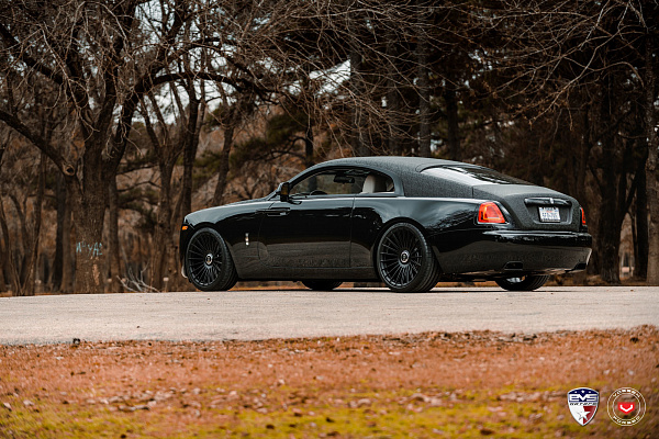 Фото дисков Vossen S17-13 Черный сатин на Rolls-Royce Wraith