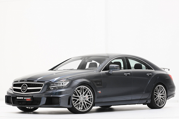 Фото дисков BRABUS Monoblock F Глянцевый графит на Mercedes-Benz CLS (C218)