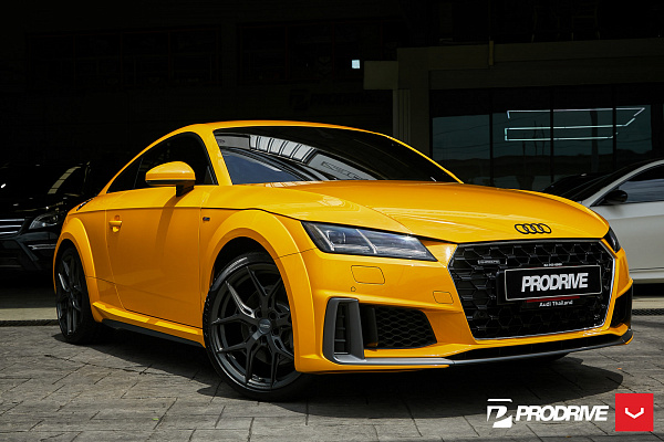 Фото дисков Vossen HF-5 Сатиновый графит на Audi TT (8S)
