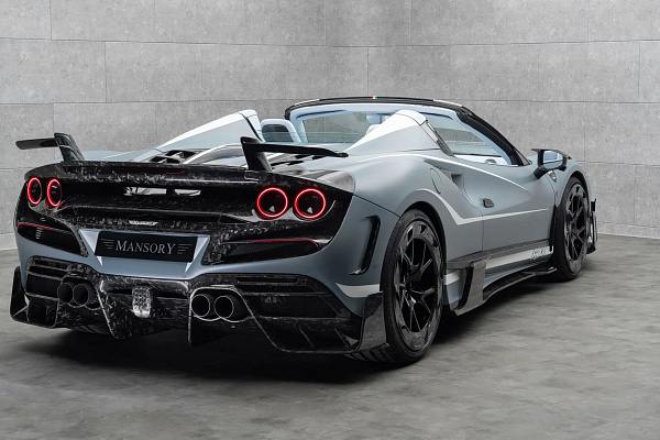 Фото дисков Mansory YT.5 Черный глянец на Ferrari SF90
