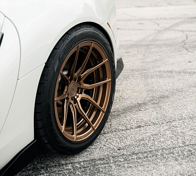 Фото дисков Strasse Wheels SV5 Deep Concave Duoblock на Toyota Supra A90