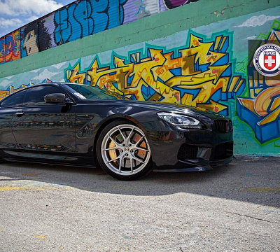 Фото дисков HRE P101 на BMW 6/M6 (F06/F13/F12)