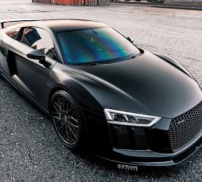 Фото дисков Strasse Wheels SV10M Deep Concave FS на Audi R8 (4S)