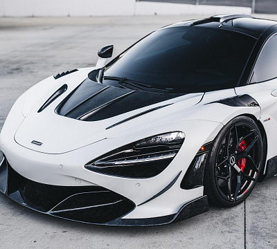 Фото дисков Brixton Forged PF5 на McLaren 720S