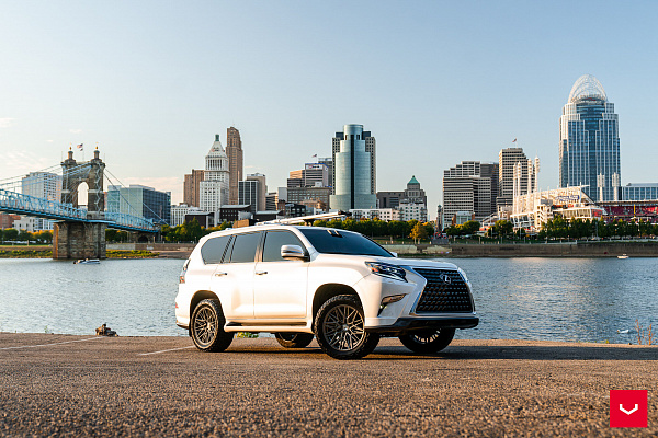 Фото дисков Vossen HF6-5 Сатиновый графит на Lexus GX II