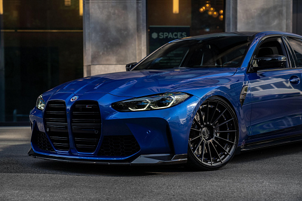 Фото дисков ST Wheels ST22.2 Черный сатин на BMW 3/M3 (G2x/G80)