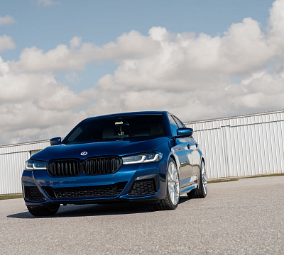 Фото дисков Vossen HF-7 на BMW 5/M5 (G30/F90)