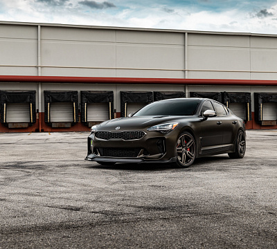 Фото дисков Vossen HF-1 на Kia Stinger