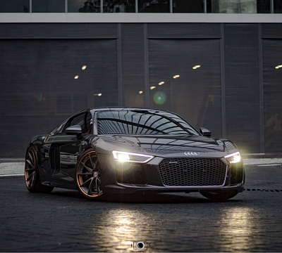 Фото дисков HRE S204 на Audi R8 (4S)