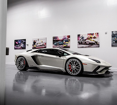 Фото дисков Anrky AN20 на Lamborghini Aventador