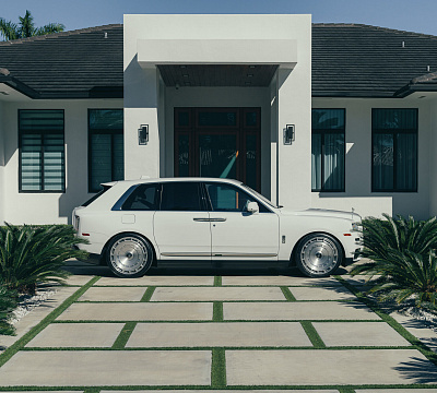 Фото дисков Vossen LC3-11 на Rolls-Royce Cullinan
