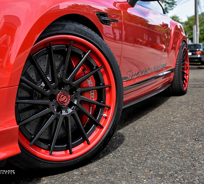 Фото дисков Strasse Wheels SV15T Deep Concave FS на Bentley Continental GT II