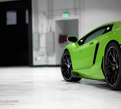 Фото дисков HRE P101 на Lamborghini Aventador