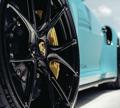 Фото дисков Vossen RS19 на Porsche 911 VIII