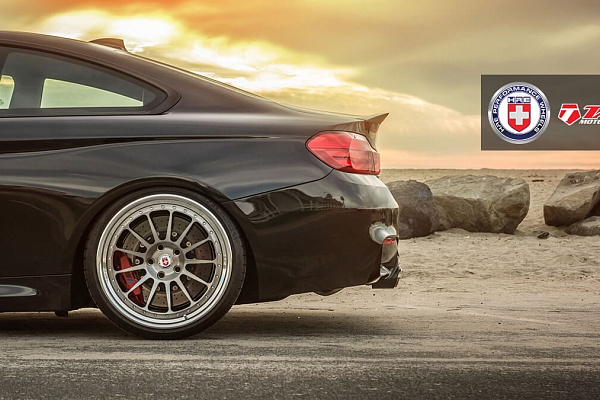 Фото дисков HRE 303 Глянцевый тонированный лак на BMW 4/M4 (F32/F82)