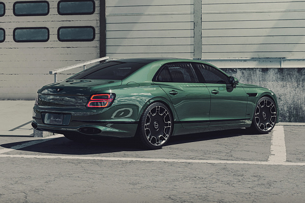 Фото дисков Brixton Forged LX06 Алмазная проточка на Bentley Flying Spur III