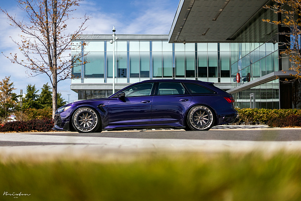 Фото дисков Brixton Forged R11-R Aerotech Глянцевая бронза на Audi A/RS 6 (C8)