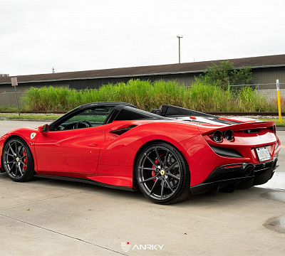 Фото дисков Anrky AN12 на Ferrari F8