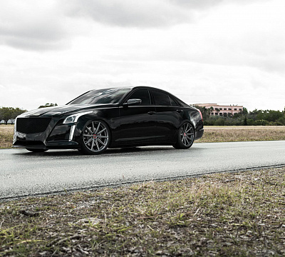 Фото дисков Vossen VFS-10 на Cadillac CTS III