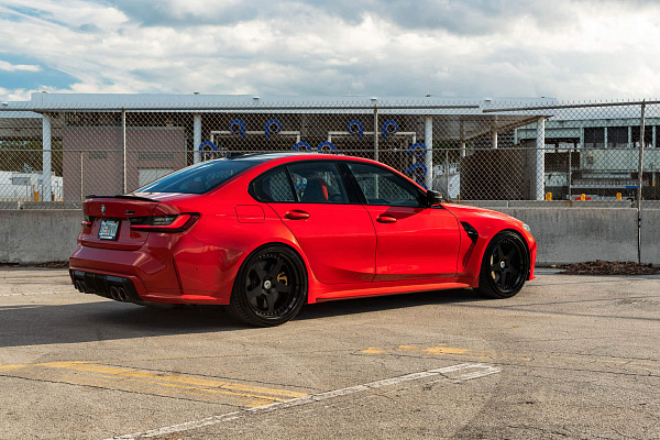 Фото дисков HRE 305 Черный сатин на BMW 3/M3 (G2x/G80)