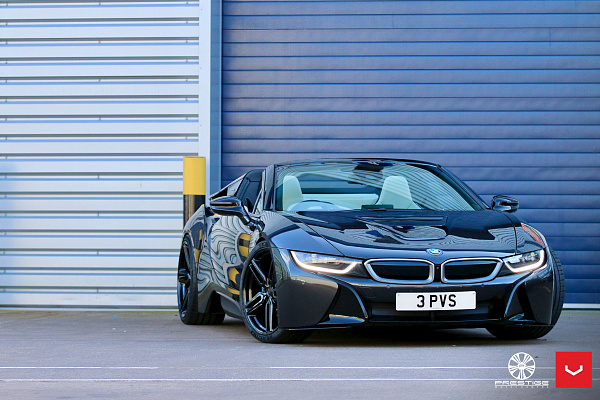 Фото дисков Vossen HF-1 Черный глянец на BMW i8