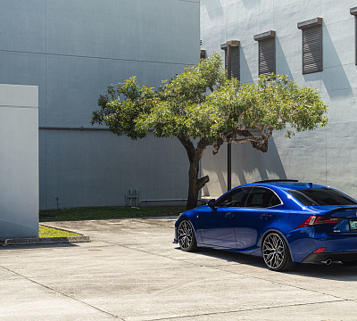 Фото дисков Vossen HF-2 на Lexus IS II