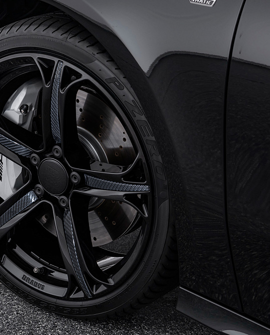 Фото дисков Monoblock T Черный глянец на Mercedes-Benz A-Class (W177)