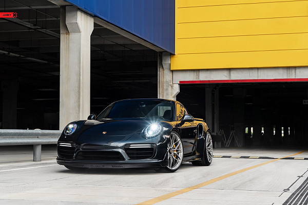 Фото дисков Anrky S1-X1 Глянцевый тонированный лак на Porsche 911 VII