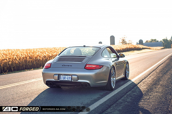 Фото дисков BC Forged KL12 Глянцевый лак на Porsche 911 VI